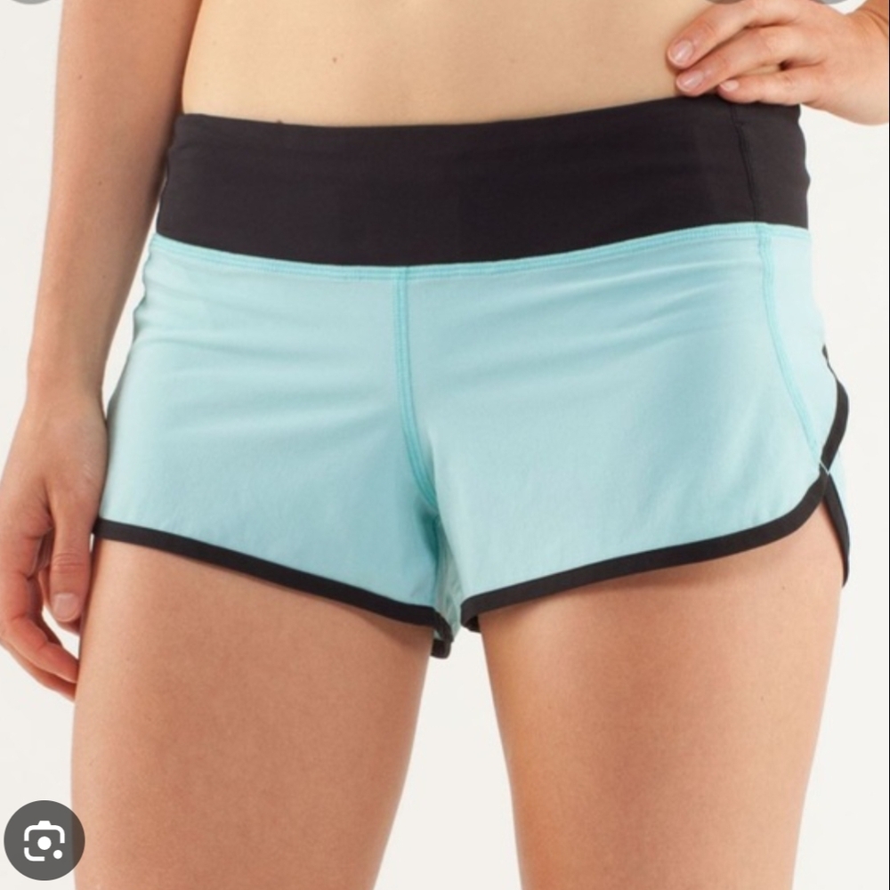 Lululemon Run Speed Short 4 Way Stretch | 2.5 " Inseam | Angel Blue | Size 8